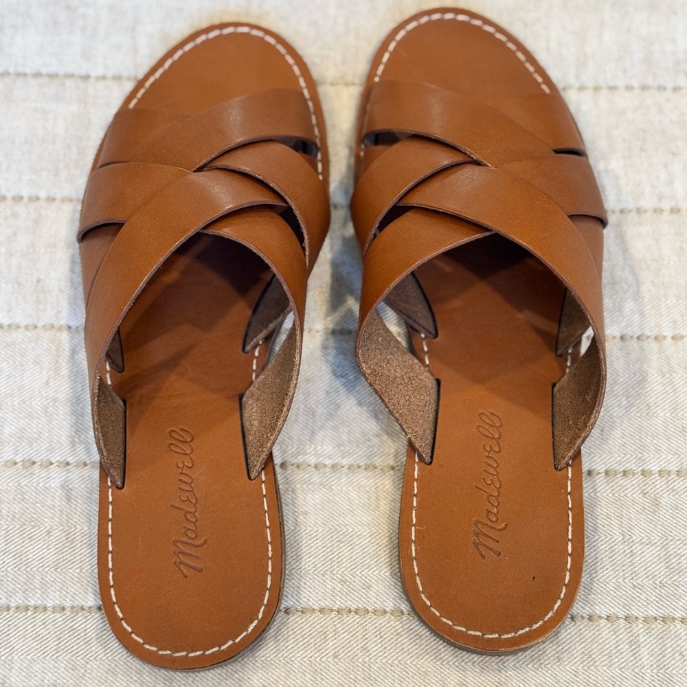 Madewell sandals - like new.